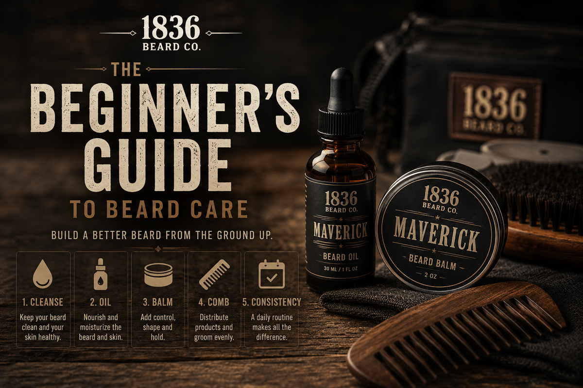 The Beginners Guide to Beard Care: Build a better beard from the ground up.
