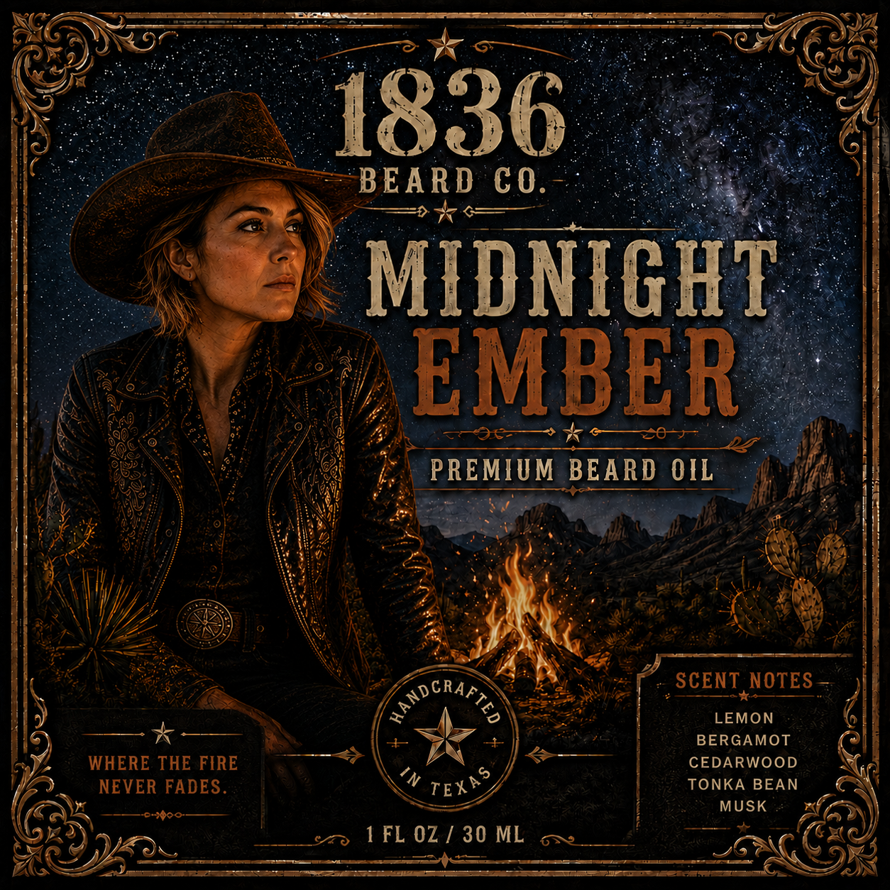 Midnight Ember -Beard Oil