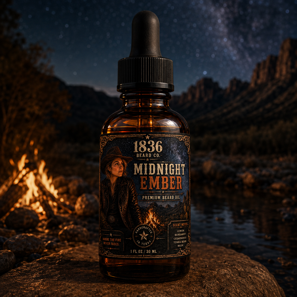 Midnight Ember -Beard Oil